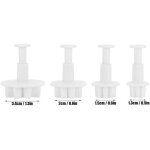 Vtizikl emporte - pi�ces en forme de fleur, 4 pi�ces, moules � fondant en forme de fleur, outils de d�coration ...