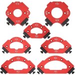 Vtizikl gabarits de fraisage en alliage d'aluminium rayon jig routeur pochoir corner rayon jig pour le ...