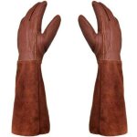 Vtizikl gants de jardinage unisexes - paire de gants de jardinage - protection cuir - gants de jardinage ...