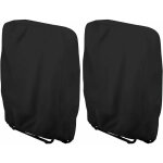 Vtizikl housse de chaise longue pliante, 2 pi�ces housse de protection pour chaise longue pliante, housse ...