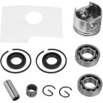 Vtizikl kit de piston de tron�onneuse en aluminium, pi�ces de rechange d'accessoires de scie � cha�ne ...