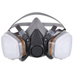 Vtizikl masque de protection respiratoire r�utilisable anti poussi�re anti gaz avec filtres