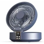Vtizikl mini ventilateur de bureau portable rechargeable � led, usb, pour chambre � coucher, chambre ...