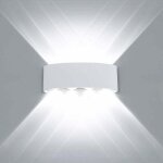 Vtizikl moderne led plafonnier �tanche en aluminium applique murale rondelle lumi�re int�rieur ext�rieur ...