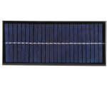 Vtizikl module de chargeur de panneau solaire en silicium polycristallin diy 2, 5w 12v pour chargeur ...