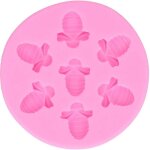 Vtizikl moule � g�teau en silicone de qualit� alimentaire en forme de nid d'abeille moule en silicone ...