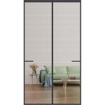 Vtizikl moustiquaire magn�tique noire pour porte 90 x 210 cm, anti - insectes, adapt�e aux espaces int�rieurs ...