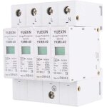 Vtizikl parafoudre basse tension 4p 40ka, parasurtenseur domestique pour la protection contre la foudre ...