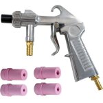 Vtizikl pistolet de sablage pneumatique sableuse d�capage + 4x c�ramique buse 4 / 5 / 6 / 7mm