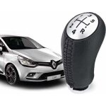 Vtizikl pommeau de vitesse clio 3 ? en cuir - levier de vitesse 5 vitesses pour laguna / megane 2 / clio ...