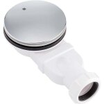 Vtizikl rev�tement de douche pour salle de bain, bandes de drainage de douche � profil bas, balai de ...