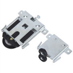 Vtizikl roulette de porte de placard, assemblage, poulie � roue convexe, porte de placard, porte coulissante, ...