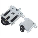 Vtizikl roulette de porte de placard, assemblage, poulie � roue convexe, porte de placard, porte coulissante, ...