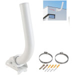 Vtizikl support starlink, support mural starlink pour antenne parabolique rectangulaire v2, kit internet ...