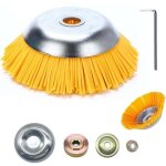 Vtizikl t�te de d�broussailleuse, brosse de debroussailleuse universelle, brosse � herbes sauvages pour ...