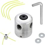 Vtizikl t�te de d�broussailleuse universelle en aluminium t�te de coupe bobine fils nylon de rechange ...