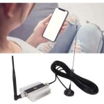 Vurahome - amplificateur signal t�l�phone 5g / 4g lte - antenne r�p�teur avec am�lioration voix / donn�es ...