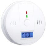 Vurahome - d�tecteur d'alarme de d�tecteur de gaz de monoxyde de carbone d�tecteur d'alarme de co2 aliment� ...