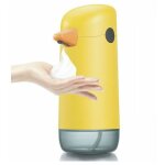 Vurahome - distributeur de savon automatique canard jaune distributeur de savon mignon sans contact