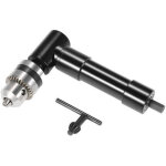 Vurahome - mandrin de perceuse � angle droit noir [mandrin en fer] outil de poin�onnage de mandrin de ...