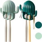 Vurahome - porte - brosse dents mural cactus porte - brosse dents ventouse dessin anim rasoir support ...