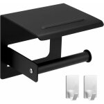 Vurahome - porte papier toilette, auto - adhesif porte rouleau papier wc, porte papier toilette mural, ...