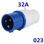 Vurahome - prise industrielle femelle et m�le 32a cee ? monophas� triphas� 220v - 250v ? �tanche ip44 ...