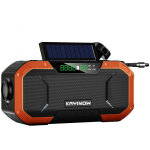 Vurahome - radio portable � manivelle multifonction ipx6 �tanche ext�rieur radio fm d'urgence bt haut ...