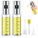 Vurahome - vaporisateur huile d'olive, pulv�risateur d'huile olive vinaigre avec anti - fuite distributeur ...