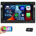 Pour vw golf mk4 passat b5 polo 9n sharan t5 android carplay autoradio gps wifi 2 + 32g dab