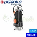 Pedrollo - vx 15 / 50 - st - �lectrique de la pompe pour eaux us�es vortex en trois phases