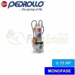 Pedrollo - vxm 10 / 50 - st - pompe lectrique pour eaux uses vortex acqua monophas