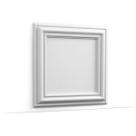 Orac - w121 autoire - panneau mural encadrement soubassement 3d - 50x50x3, 2cm (l x l x h) decor a l'unité ... Orac - w121 autoire - panneau mural encadrement soubassement 3d - 50x50x3, 2cm (l x l x h) decor a l'unité ...