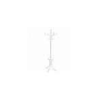 Portemanteau perroquet en bois blanc Portemanteau perroquet en bois blanc