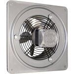 Ventilateur mural et de plafond 230v 500 m� / h ? moteur � p�le fendu ? aluminium ? � tube 215 mm ? 40062 ...