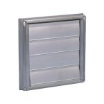 Wallair - n34845 store de ventilation acier inoxydable convient pour � de tube: 10 cm s85772