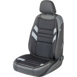 Walser - housse de si�ge de voiture britt, couvre - si�ge de voiture noir / gris, 1 pi�ce
