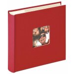 Walther design - album photo  pochettes 200 mmos fun - l 24 x l 22 cm - rouge - livraison gratuite