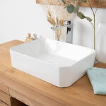 Wanda collection - vasque  poser en cramique mika 50cm