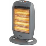 Warm tech - chauffage halogne oscillant 1600w - 3 positions, oscillant - warmtech