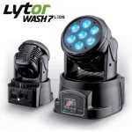 Wash - 7 lyre - 7 leds - blanc