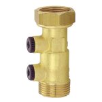 Clapet anti - pollution nf laiton - écrou m 26x34 Clapet anti - pollution nf laiton - écrou m 26x34