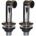 Watts - paire de raccords sur gorge double mle 15 x 21, 20 x 27