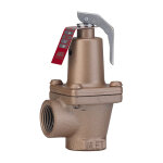 Watts - soupape de scurit 174a bronze 7 bar femelle / femelle 3 / 4'