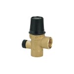 Watts - soupape de s�curit� sanitaire 7 bar + manom�tre femelle 3 / 4' (20 / 27)