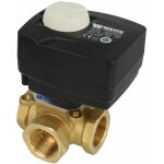 Watts vanne mlangeuse 4 voies 1'' + servomoteur laiton v4gb 25 kvs 8, 0