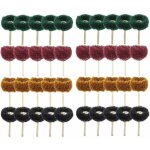 Way - 40pcs 1'(25mm) roue abrasive roue de polissage pour dremel outil rotatif
