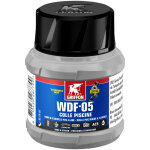 Wdf - 05 125ml colle en gel bleue, pour pvc semi - rigide flexible et rigide - griffon france