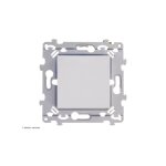 Interrupteur ou poussoir hager essensya finition: blanc - griffes: avec griffes