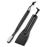 Kit d'entretien de barbecue  gaz - brosse / gratoir